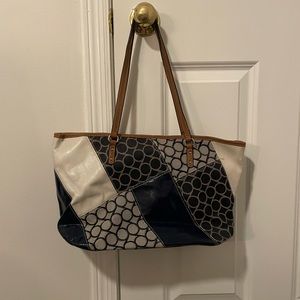 Nine West Canvas Tote Bag